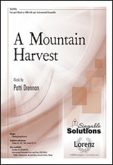 A Mountain Harvest Two-Part Mixed choral sheet music cover